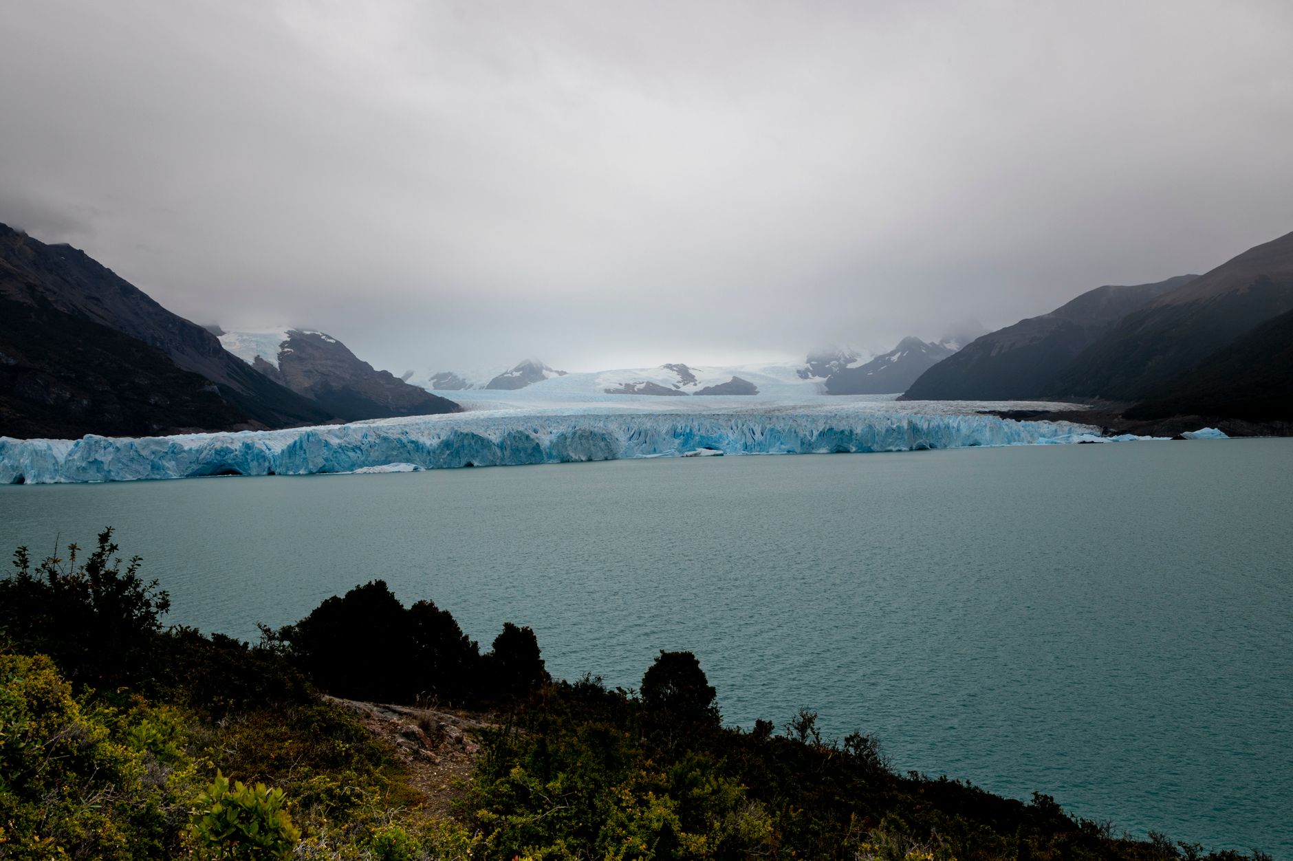 Patagonian fjord coastline